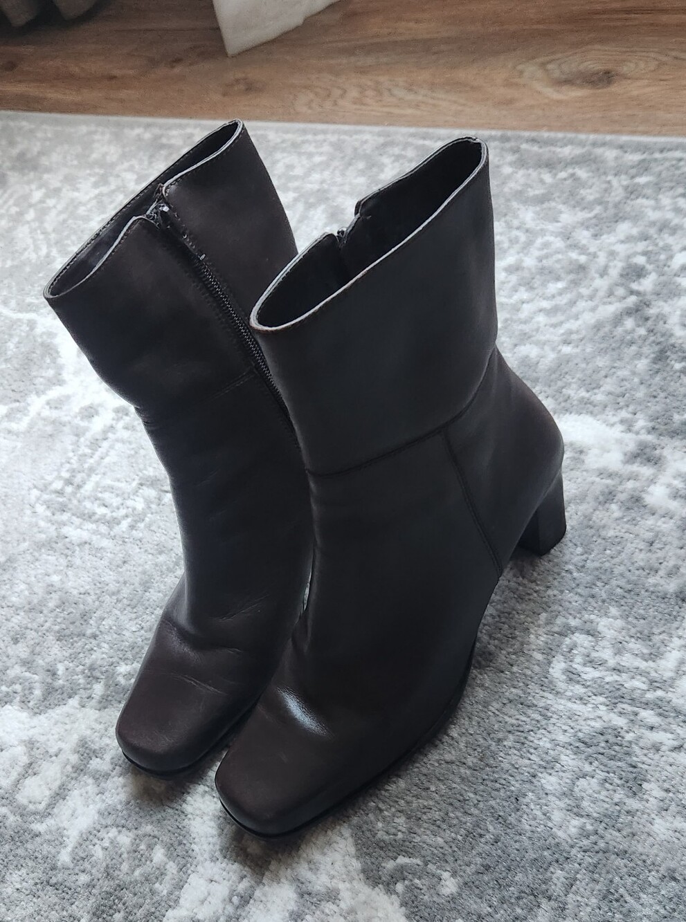 Brown Naturalizer Heeled Boots
